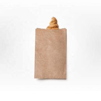 China Recycled Materials Wholesale Recycled Small No Handle 40gsm Kraft Paper Bag , Packaging Roll Paper Bag for sale