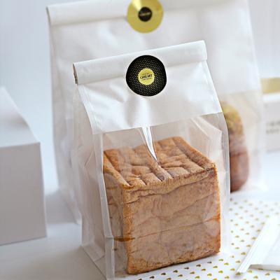 China Aseptic Transparent Plastic Bag Sealing Biscuit Beef Candy Toast Plastic Bags for sale