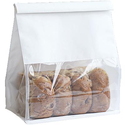 China Wholesale Biodegradable Toast Bag Custom Printed Plastic Paper Bag Bread Bag for sale