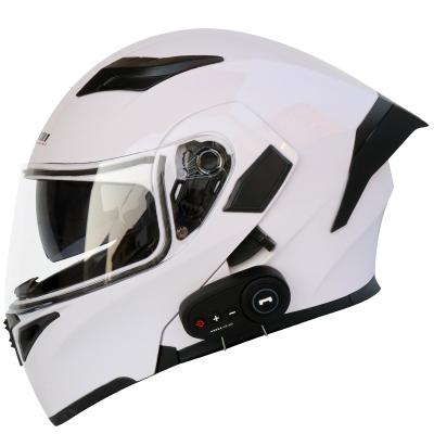 China Road Motocycle Helmet Factory Supply ABS Material Motorcycle Helmet Cross Country Full Face Helmet Motorcycle Helmet BT Helmet for sale