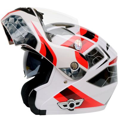 China High Quality Approved Road Motocycle Helmet Motorcycle 3000MA Dirt Bike Racing BT Full Face Helmet for sale