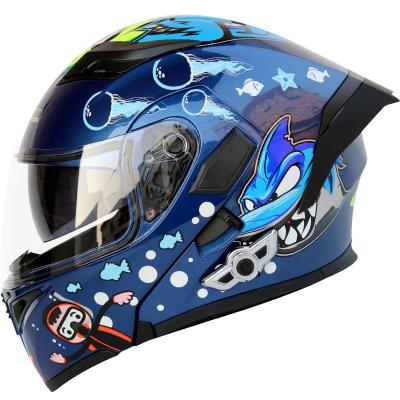 China New Model New Model Smart Electric Motorcycle Off-Road Helmet Motocycle BT Noise Reduction Full-face Remote Helmet for sale