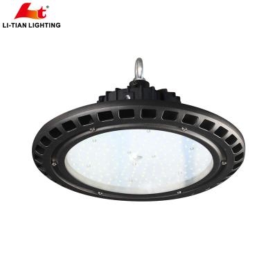 China Industrial Warehouse 90degree Beam Angle Warehouse Lighting IP65 LED UFO HighBay Light Fixture for sale