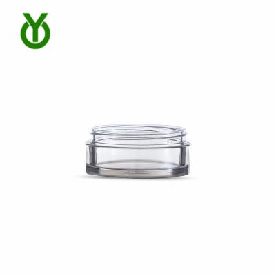 China Personal Care Personal Care Pet 25ml Plastic Jar With Lids for sale