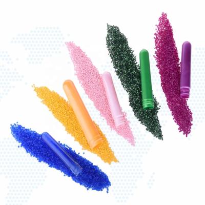 China 11mm - 138mm cosmetic color preform cosmetic packaging manufacturers in china PET preform for sale