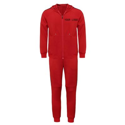 China Wholesale Breathable Multiple Tracksuit Logo Sport Suit Custom Color Joggers Sweatsuit for sale