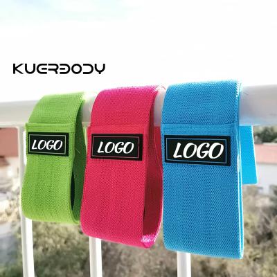 China Durable Hip Circle Resistance Bands Fabric Booty Band Exercise Glutes Elastic Bands for sale