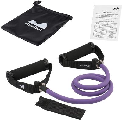 China High Quality Durable 2021 Kuerfit OEM Tubo Di Resistenza Chest Toing Tube Indoor Sports Resistance Band for sale