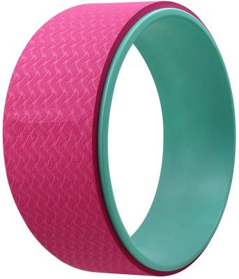 China Durable OEM Prop Band Yoga Wheel Kuerfit Yoga Wheel Custom Logo Fitness Eco Friendly Stretching for sale