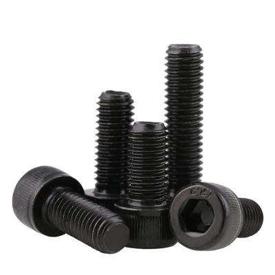 China Carbon Steel Grade 12.9 M8 M10 M12 M14 M16 Fine Thread Hex Socket Head Cap Screws Allen Bolt for sale