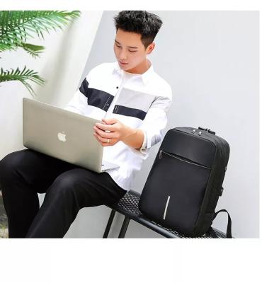 China With USB Business USB Charging Large Capacity Shoulder Bag Man Laptop Backpack for sale