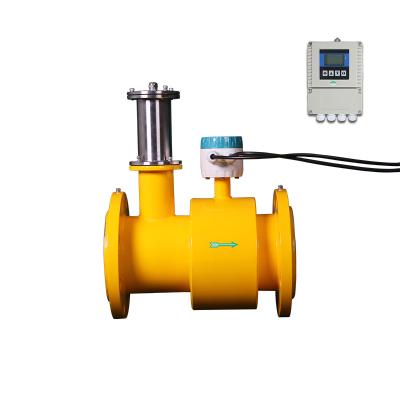 China High Quality 316L And Rs485 Fractional Digital Water Pipe Good Price Electromagnetic Flow Meter for sale