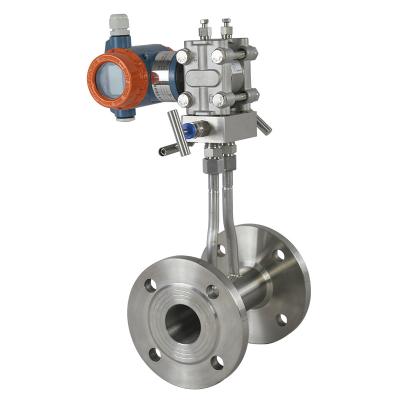 China Manufacturer Direct Selling SS304/316 Differential Pressure Device V-cone Throttling Flowmeter for sale