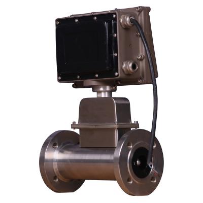 China SS304 Digital Display Stainless Steel Flange Propane Restriction Orifice Plate Turbine Flowmeter Flow Meter for sale