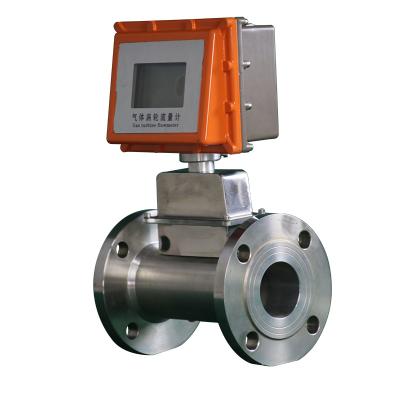 China SS304 Digital Air Gas Turbine Flow Meters Flow Meter for Industrial Fields for sale