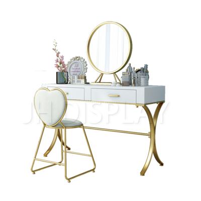 China Custom Modern Bedroom Adjustable Makeup Wooden Dressing Table (Other) for sale