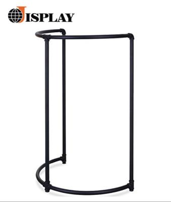 China Simple And Elegant Wholesale Clothing Store Metal Round Clothes Display Rack for sale