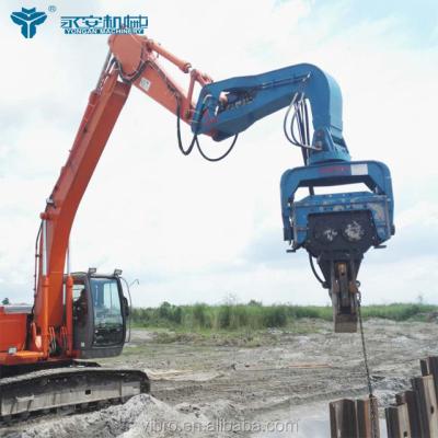 China Attached Excavator Vibratory Pile Hammer Excavator Piling Machine V-400 V-400 for sale