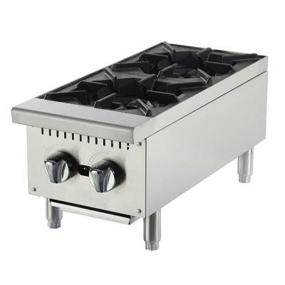 China Hotels Campbon Kitchen Equipment Gas Stove 2 Burner K6602R for sale