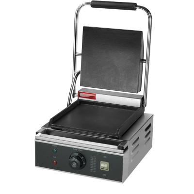 China Restaurant Campbon Kitchen Equipment Electric Single Contact Grill Upper And Down Flat  ZH-811C for sale