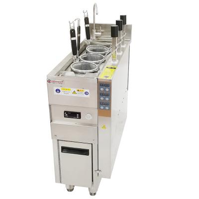 China Commercial catering Electric Automatic commercial Lifting Pasta Cooker with 3 basket ZH-RA-3E for sale