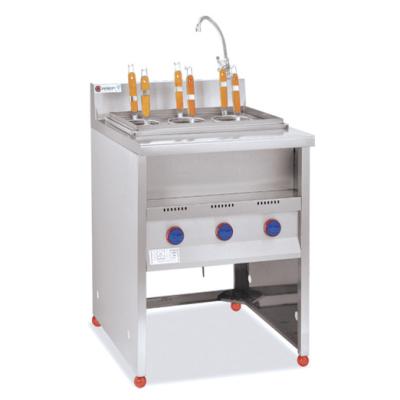 China Commercial catering commercial large Capacity Gas Convention Pasta Cooker dumpling Cooker with 6 basket  ZH-6HS.R for sale