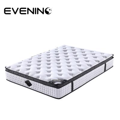 China 15 Years Warranty 3 Zone Coil Spring Comfort Hotel Pocket Hybrid Spring Mattress Hypoallergenic for sale