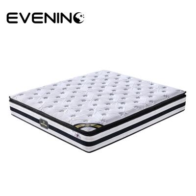 China Hotel Apartment Furniture Evening Brand Gel Memory Foam Pocket Coil Cooling Bed Bases In A Box for sale