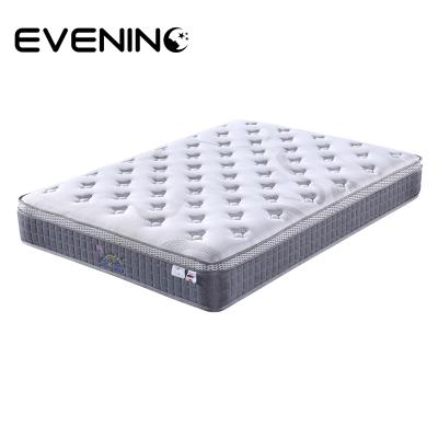 China Cheap and Good Quality Pocket Spring Hybrid Flippable Foam Roll Up Mattress with Box Spring for sale