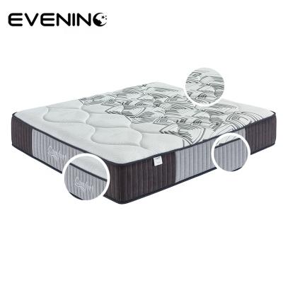 China Euro Hypoallergenic Top Foam Furniture Bedroom Pocket Spring Orthopedic Mattress for sale