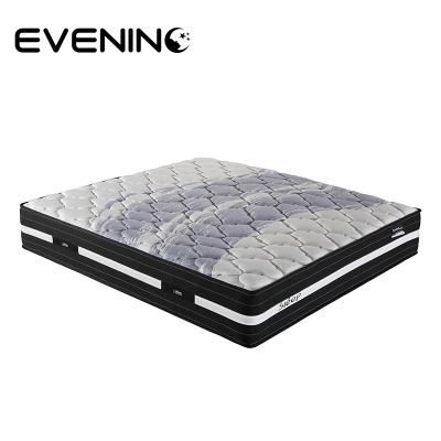 China Hypoallergenic queen size pocket box spring with cooling gel memory foam for sale