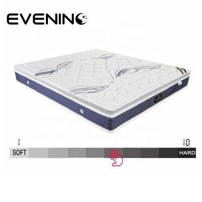 China Hard Mattress Foam Pocket Spring Core Sleep Latex Mattress For Double Bed Mattress Single Size for sale