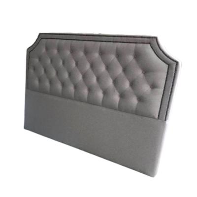 China Home Furniture Button Ornate Custom Tuft Upholstered Bed Headboard For Hotel Bedroom for sale