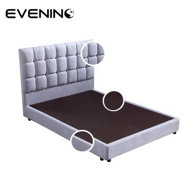 China Solid Wood Customize Bedroom Furniture China King Size Bed Frame With Headboard for sale