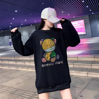 China Wholesale Korean Breathable Factory Spring And Autumn Cartoon Slim Printing T-shirt Mid Length Top for sale