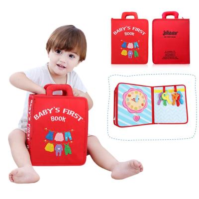 China Eco-Friendly Handmade Montessori My Quiet Space Book Baby First Education Felt Book for sale