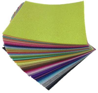 China Waterproof Color Felt Package DIY Matching Craft Adjusts Nonwoven Felt Fabric Sheet for sale