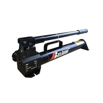 China Industrial Utilities 700 Bar 10000Psi Hydraulic Manual Operated Single Acting And Double Acting Manual Oil Pump for sale