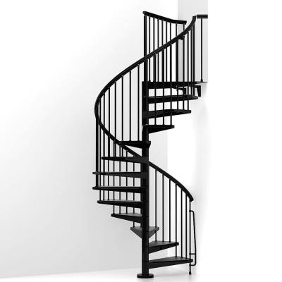 China Home House price cheap carbon /iron staircase outside spiral staircase china suppliers for sale