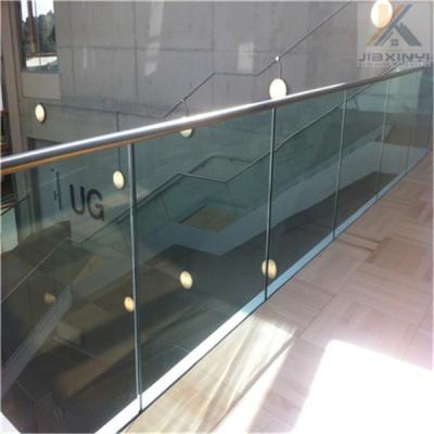 China Mall / Supermarket Glass And Stainless Steel Railing Used In Mall / Supermarket for sale