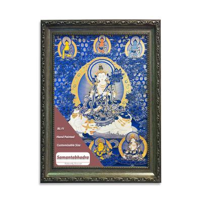 China 48 inch Traditional Hand Painted Samantabhadra Thangka Free Shipping for sale