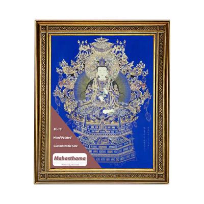 China 48 inch Traditional Hand Painted Mahasthama Thangka Free Shipping for sale