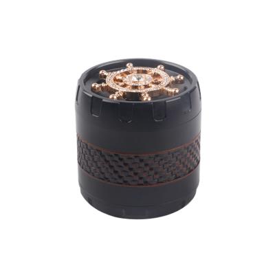 China Tabacaria 60mm Zinc Alloy Accessories 4 Pieces Of Deluxe Customized 60mm Herb Grinder for sale