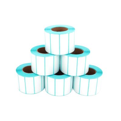 China Waterproof self-adhesive thermal label 50x20mm 1000 label sticker label for barcode printer phomemo m110 for sale