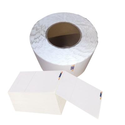 China 4x6 Inch Waterproof Direct Adhesive Logistics Heat Sensitive Paper 100x150mm Shipping Address Label Sticker Roll for sale