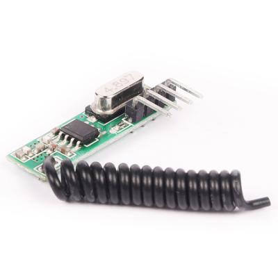 China Smart Home Device 433Mhz 5V Receiving High Sensitivity Superheterodyne Receiver Module for sale