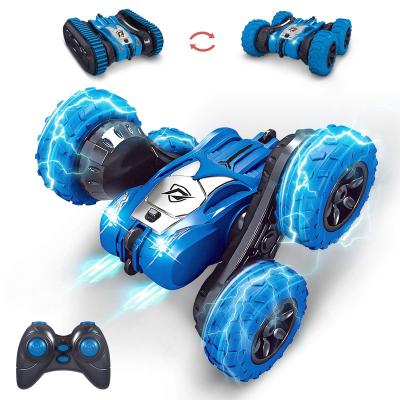 China Double Sided High Speed ​​Remote Control Drift Car Crawler Stunt RC Hobby 2in1 Tank Crashing Car for sale