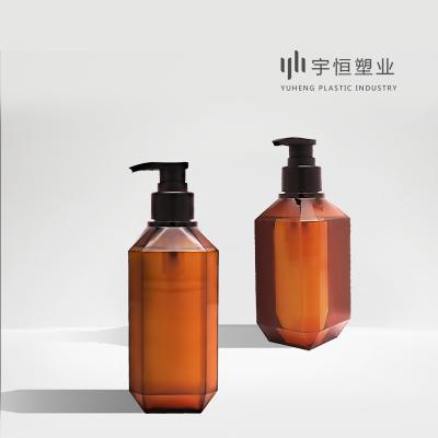 China Household Products Guangzhou Area Customizable Color Customized Printing semi-transparent high transparency petg material bottle with edges for sale