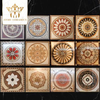 China Europe hotel living room pattern design interior luxury polished brick floor carpet porcelain tile for sale