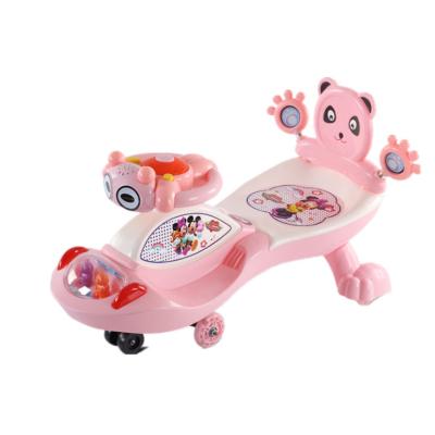 China Ride On Hot Classic Plastic Cheap Kids Swing Car New Model Toy Christmas Gifts/Cute Baby Swing Car/en71 Kids Swing Car With Music for sale